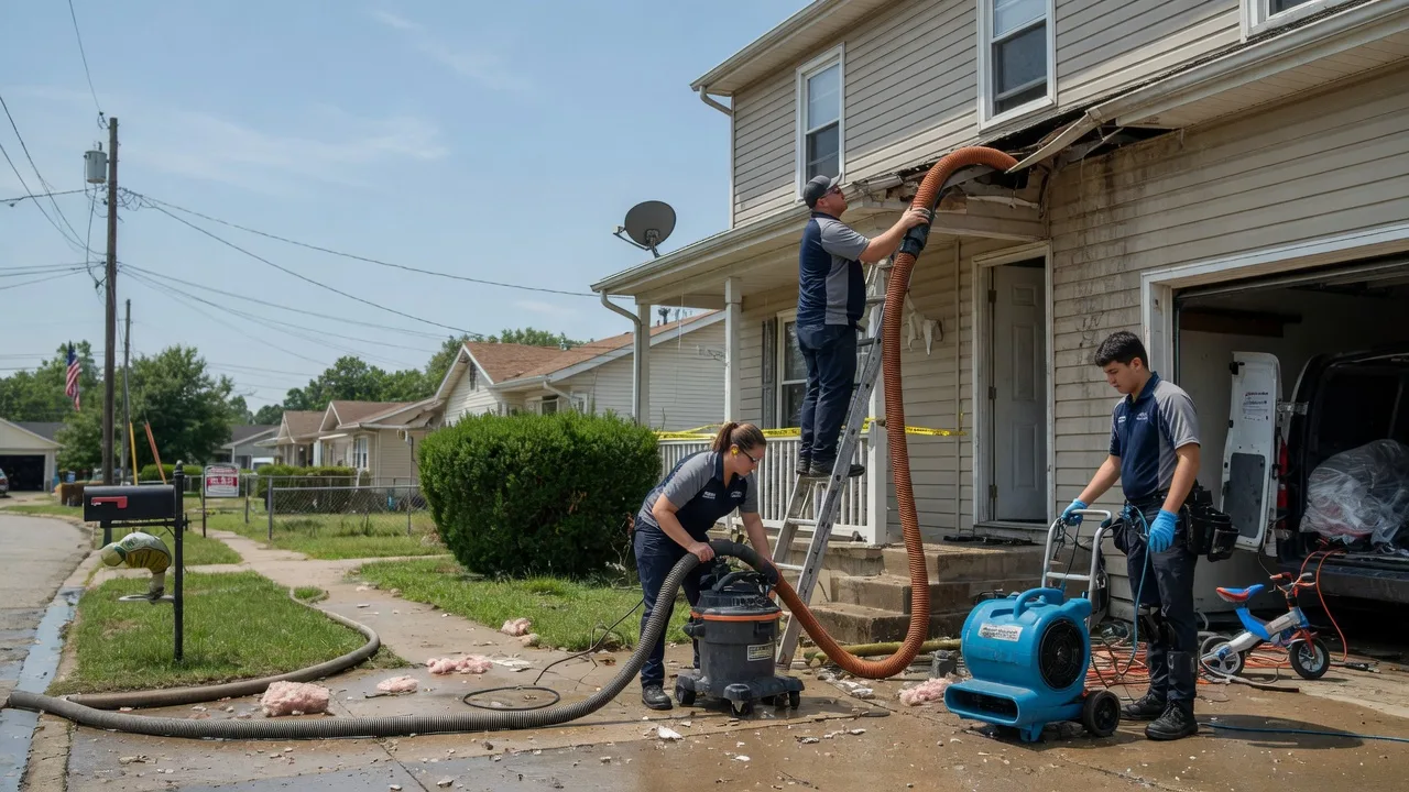 Water Damage Restoration in North Lawrence, OH near me